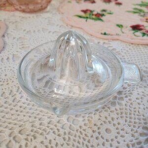 1950s clear dominion orange juicer